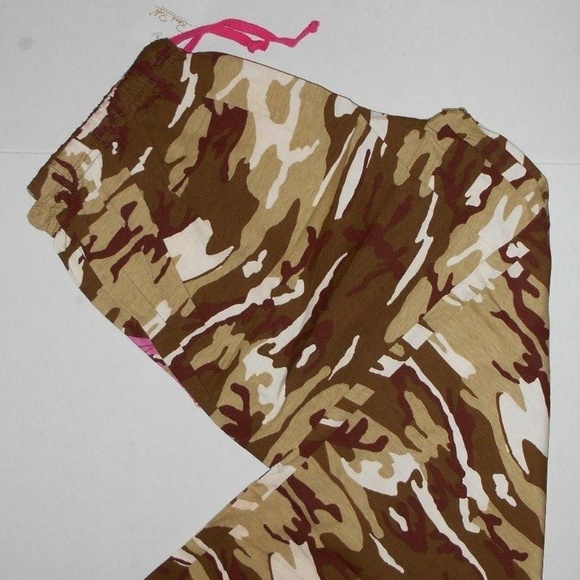 Camouflage Lounge Draw String Elastic Pants - Picture 7 of 7
